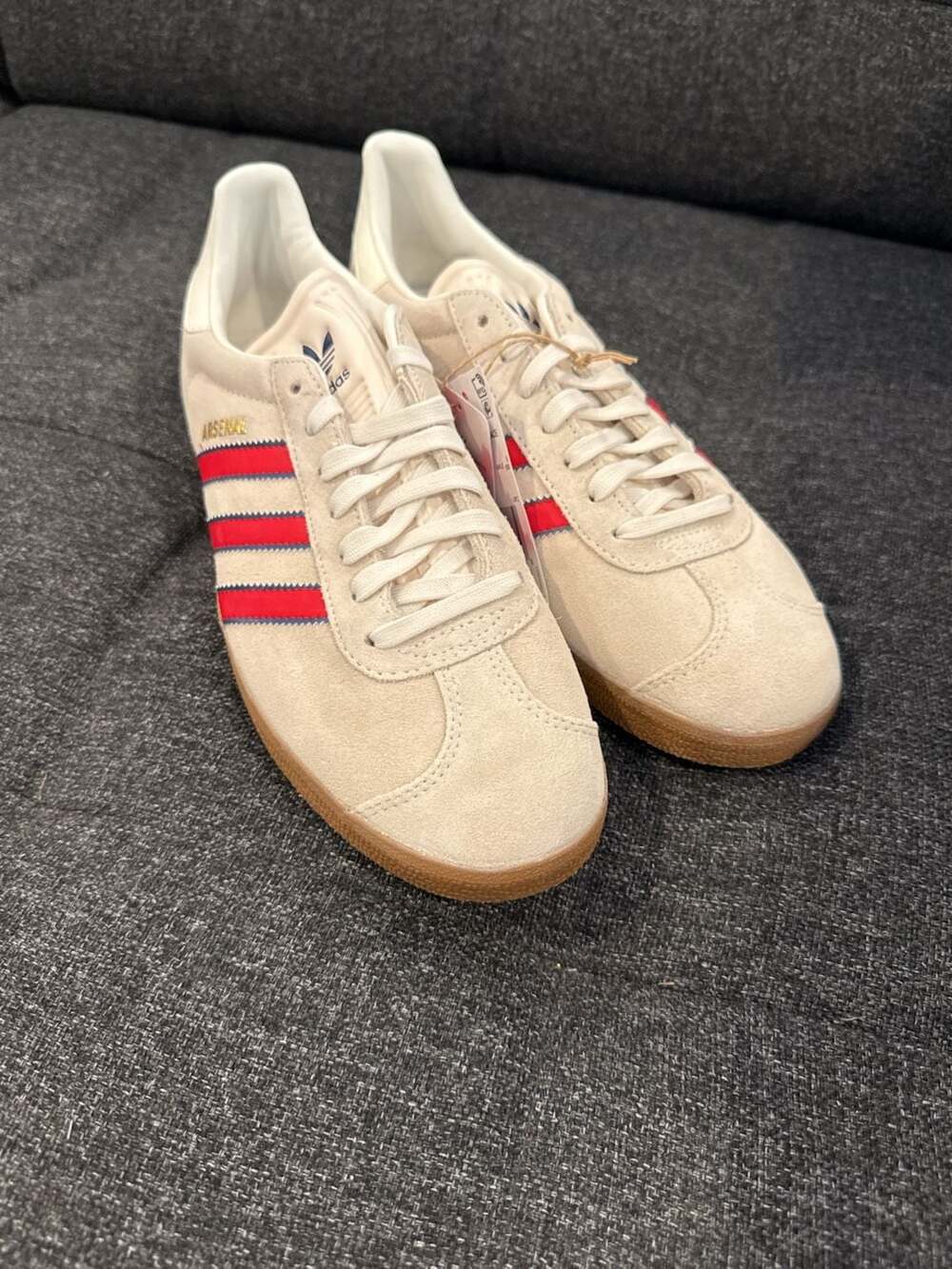 Adidas Originals Arsenal FC Gazelle Terrace Icons Sneakers - Picture 6 of 9